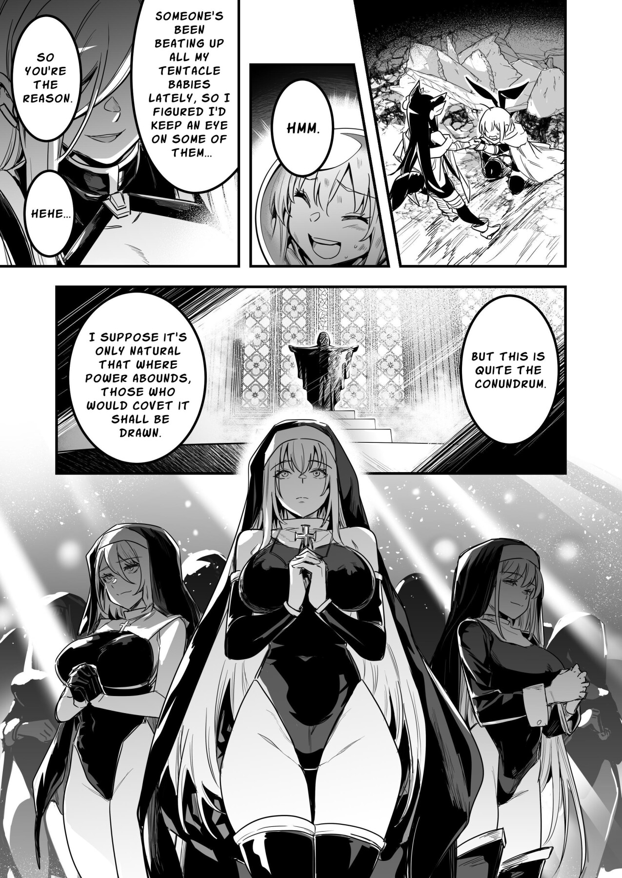 Hentai Manga Comic-Erotic Adventures with an Adventureress 3-Read-10